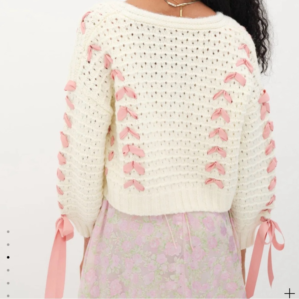 For Love And Lemons Laurel Oversized Cardigan - Picture 3 of 7